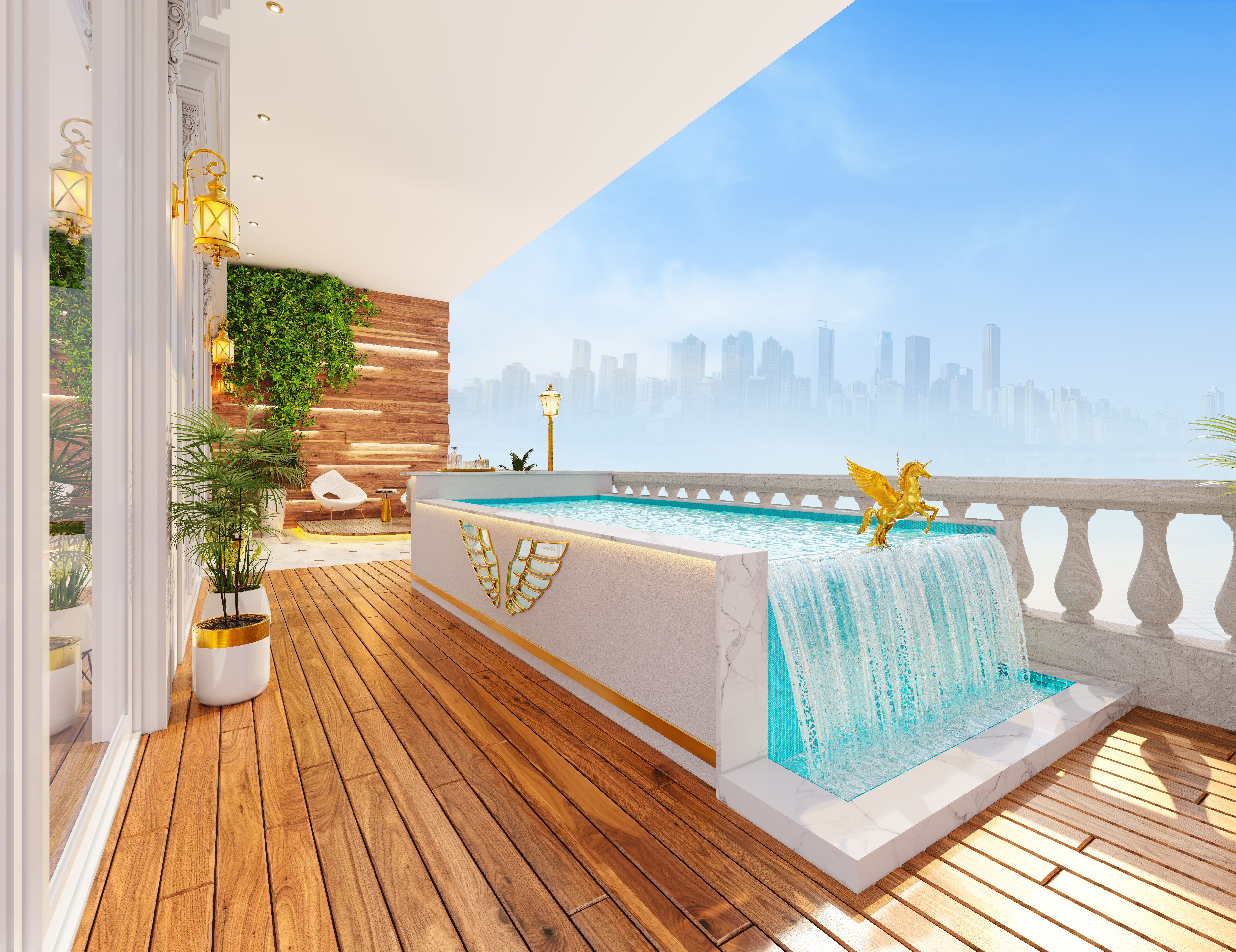 Designer Private Pool